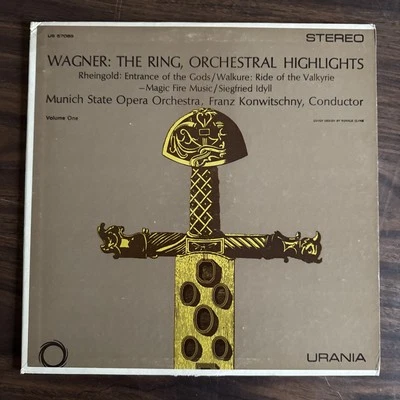 Franz Konwitschny- Wagner- the ring orchestral highlights- stereo- see photos! - Image 1 of 4