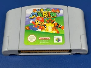 Super Mario 64 Nintendo 64 Game Cartridge PAL Platformer Adventure Classic - Picture 1 of 6