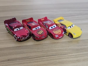 Disney Cars Diecast Bundle X4 - Rayo McQueen Rusteze Cruz Ramírez - Imagen 1 de 10