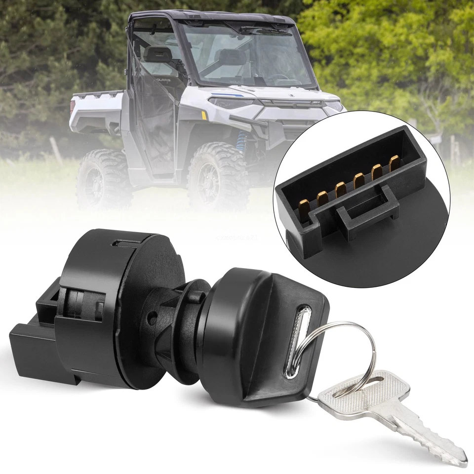Interruptor de llave de encendido 4012165 para Polaris Ranger Crew 500 570 700 800 900 2010-18 Foto 1 de 4