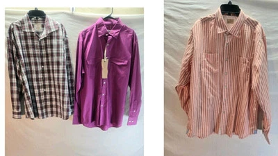 *Lot of 3 Todd Snyder, Acorn & Tommy Bahama Men's Large Button Shirt Long Sleeve - Image 1 of 4