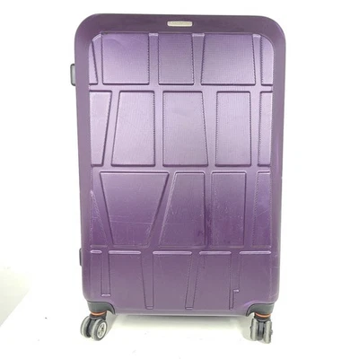 Samsonite 31" Large Spinner Luggage Hardshell Light Expanding 3D Design Purple - Image 1 of 4