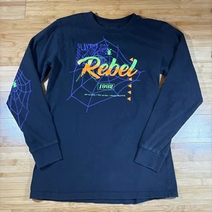 Camiseta Dutch Bros Coffee Rebel 1992 Negra Manga Larga Gráfica Talla Mediana - Imagen 1 de 7