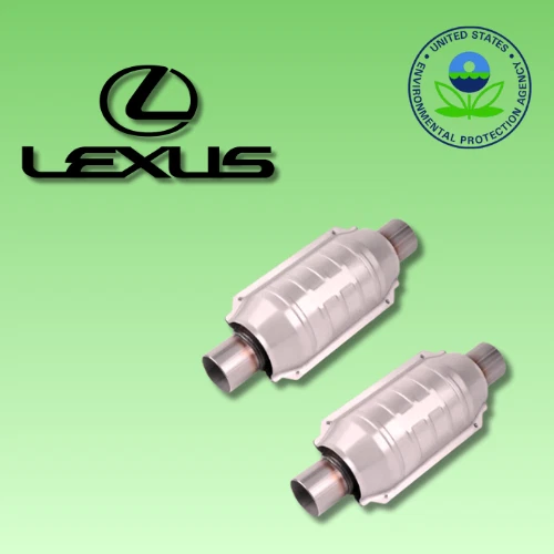 Paquete de 2 convertidores catalíticos de ajuste directo aprobados por la EPA para todos Lexus Foto 1 de 4