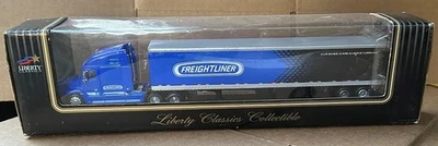 Liberty Classics Blue Freightliner Semi Truck and Trailer #20278 Die Cast NEW - Image 1 of 4