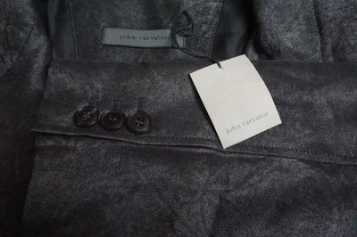 John Varvatos Jacquard Paisley Floral Eclipse Slim ShawlSport Coat Jacket 38 New - Image 1 of 4