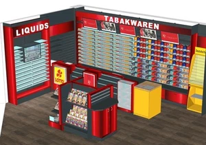 Komplette Ladeneinrichtung Kiosk/Zeitschriftenladen - Bild 1 von 2