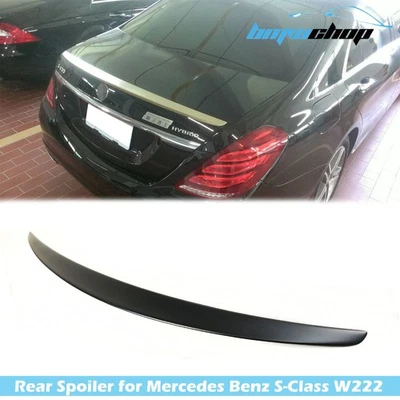 AU 14-20 Fit For Mercedes Benz S320 S500 W222 S-Class OE Style Trunk Spoiler - image 1 of 4