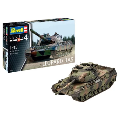 LEOPARD 1A5 KIT 1:35 Revell Kit Mezzi Militari Modellino Nuovo - Immagine 1 di 4