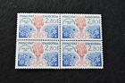 French Andorra 1984 Winter Olympic Stamps-Block Of 4 Mnh S#321