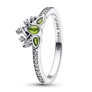 PANDORA Schmuck Damenring Disney Prinzessin Tiana Tiara Silber 193653C01 - Bild 1 von 2