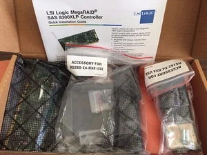 LSI 8300XLP ZCR MEGARAID 3Gb/s PCI-X SAS SCSI Disk Array Controller Adapter - Picture 1 of 1