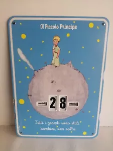 CALENDARIO PERPETUO PARETE IL PICCOLO PRINCIPE - Foto 1 di 4