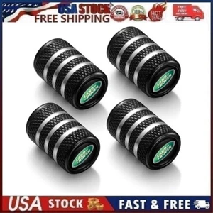 4PCS Metal Car Tire Valve Caps Valve Stem Cover Compatible with Land Ro-ver B S2 - Picture 1 of 14