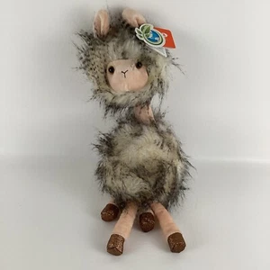 Wild Republic Fluffs Llama 18" Plush Stuffed Animal Sparkle Foot Toy with Tags - Picture 1 of 8