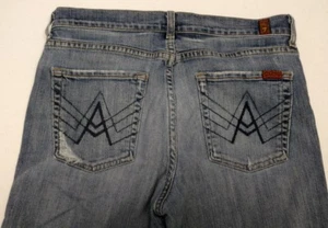 7FAM Seven For All Mankind Men's Relaxed A Pocket Jeans Size 31X27 - Picture 1 of 7