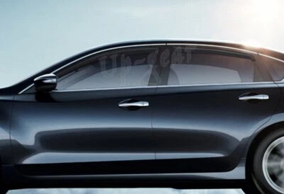 Para Nissan Altima 13-18 4 puertas tinte humo acrílico protector solar puerta ventana visera 4 piezas Foto 1 de 3