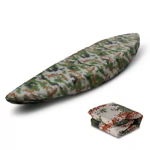 Waterproof Universal Kayak Canoe Boat Storage Cover UV Resistant Dust Camouflage - Picture 1 of 14
