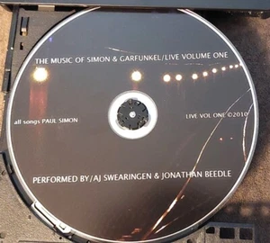 The Music of Simon & Garfunkel Live Vol 1 Performed by AJ Swearingen (No inserts - Imagen 1 de 2