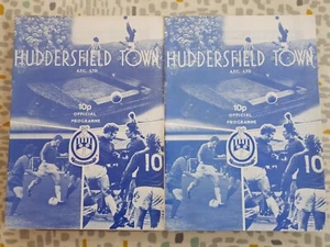 Huddersfield Town Home Programmes x2 (v Cambridge U/Hartlepool) Season 1976/77 - Picture 1 of 6