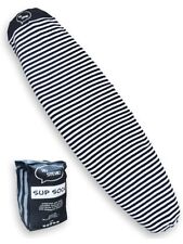 Ho Stevie! SUP Sock - Protective Stretchy Cover For 12' Surf/Paddle Board BK/WH