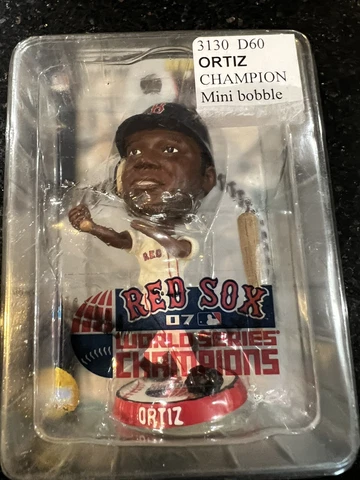 Boston Red Sox David Ortiz World Series Champion commerative mini bobblehead Cover