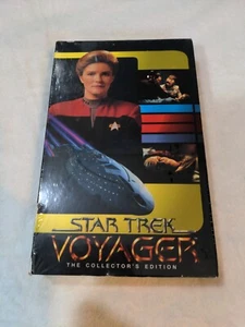 Factory Sealed Star Trek Voyager VHS Tape 2 Episodes Cathexis, Faces - Picture 1 of 3