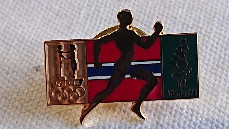 Norwegian Team Running 1996 Olympic  pins - Image 1 of 1