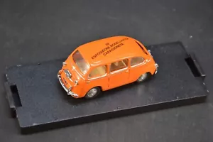 GIOCHER 1/43 FIAT 600 MULTIPLA ESPOSIZIONE CARASSONESE DIE CAST VINTAGE - Foto 1 di 4