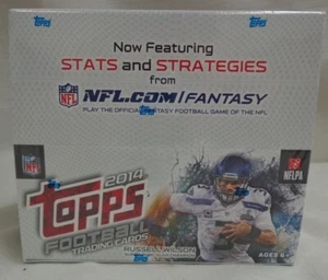 2014 Topps Football 24er-Pack Box WERKSEITIG VERSIEGELT - Bild 1 von 3