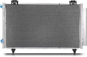 Aluminum AC A/C Condenser For 2003 2004 Toyota Corolla Matrix 1.8L AC3085 - Picture 1 of 7