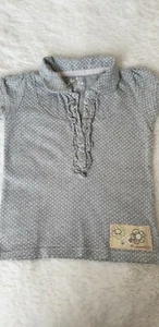 Mädchen Top grau/weiß gepunktet von TU. Alter 3 Jahre. - Bild 1 von 5