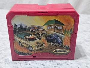 2001 Mattel Matchbox Ranger Fire Station Take Along Fold & Carry Playset - Picture 1 of 6