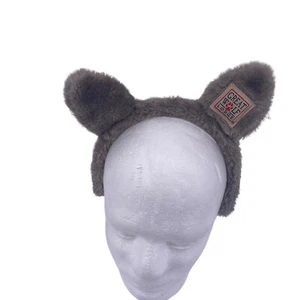 Headband Ears Great Wolf Lodge Wolf Gray Taupe White - Picture 1 of 9