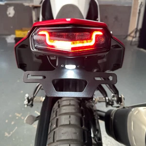 Soporte de matrícula plegable eliminador de guardabarros para Yamaha Tenere 700 2019-2026 - Imagen 1 de 23