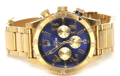 Nixon Mens The 48-20 Chrono Gold Tone Stainless Steel Watch F1218 - Image 1 of 4