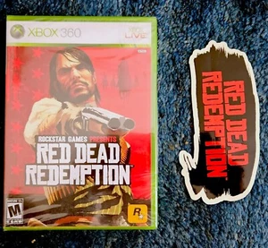 Red Dead Redemption (Microsoft Xbox 360, 2010) NEU NEUWERTIG MAKELLOS! + AUFKLEBER L@@K - Bild 1 von 6
