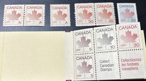 Canada 1982 Booklet Public Buildings - Alberta. Additional Stamps. MNH - Picture 1 of 2