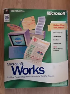 Microsoft Vintage Versione Funzionante 4.5 - Big Box - Made in Ireland - CD ROM - Foto 1 di 12