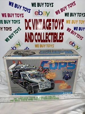 Винтаж (Hasbro 1988) COPS N CROOKS A.T.A.C. ATAC с ТЯЖЕЛЫМ ВЕСОМ!! НОВЫЙ!!! - Изображение 1 из 4