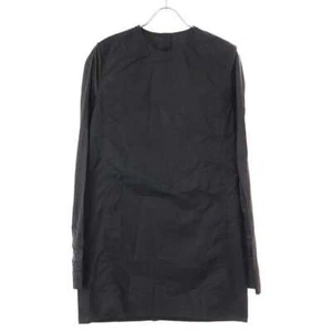 Rick Owens 14SS Nylon Sleeve Pullover Shirt RU14S1204-PNF Black S Used MESC-0 - Picture 1 of 7