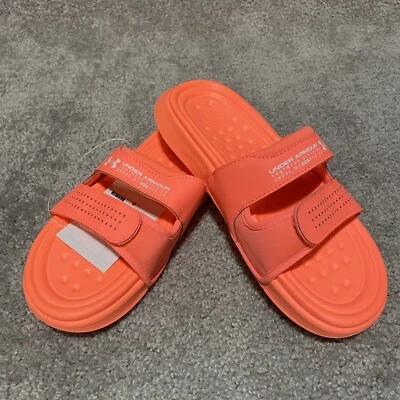 Under Armour UA Ansa Studio Slides 3025045-601 para mujer talla 7 EE. UU. Nuevo con etiquetas Foto 1 de 4
