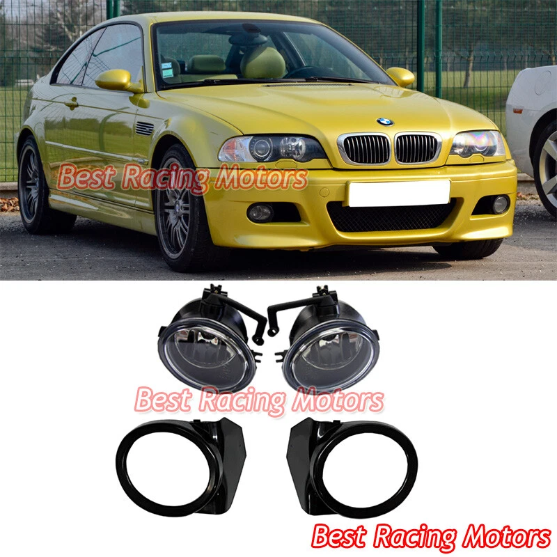 适用于 2001 - 2006 年宝马 E46 M3 OE 风格雾灯套装(玻璃镜头) — 第 1/1 张图片