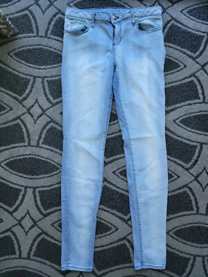 Guess by Marciano Perfect Fit Gray Light Wash Skinny Jeans Size (30 X 33) - Image 1 of 4