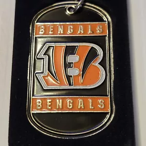Collana con etichetta da collo con licenza ufficiale etichetta per cani dogtag CINCINNATI BENGALS - Foto 1 di 3