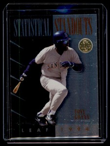 1994 Leaf Statistical Standouts Tony Gwynn san San Diego Padres #9-10