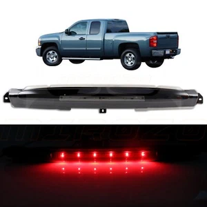 For 2007-2012 Chevrolet Avalanche Smoke LED 3rd Third Brake Light Tail Lamp - Picture 1 of 10