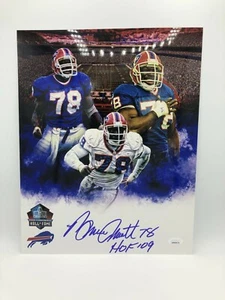 Bruce Smith Autographed 11x14 Custom Edit Collage Photo with HOF 09 Inscr (JSA) - Picture 1 of 1