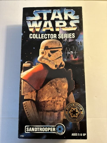 Star Wars Sandtrooper Collector Series 12" inch figure Kenner NEW Cover