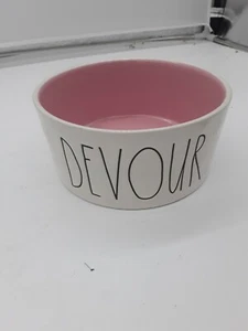 Rae Dunn Devour Ceramic Pet Cat Dog Bowl 5" x 1.5" - Picture 1 of 2